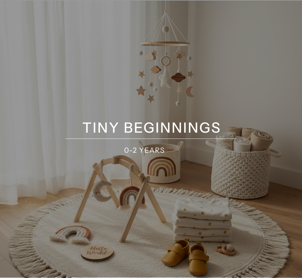 TINY BEGINNINGS | 0–2 YEARS