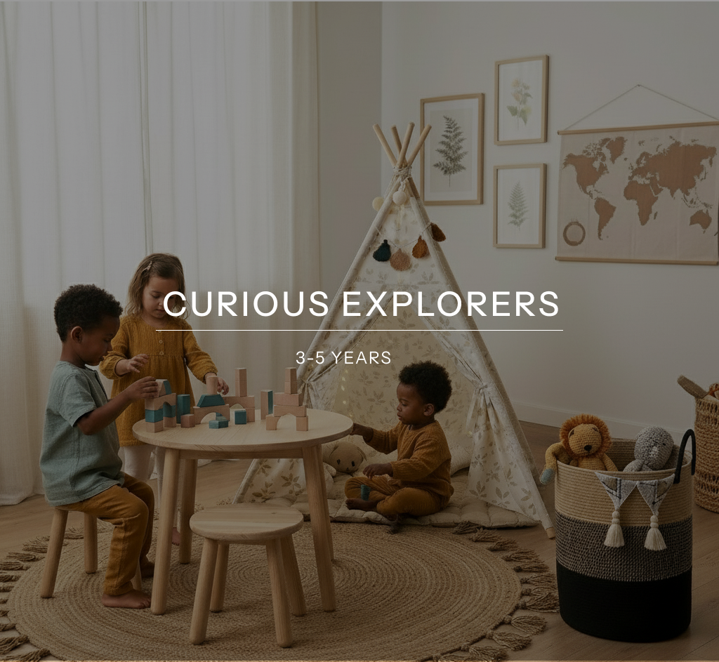 CURIOUS EXPLORERS | 3–5 YEARS