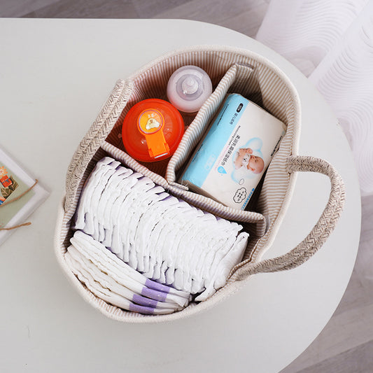 Baby Supplies Portable Compartment Storage Basket