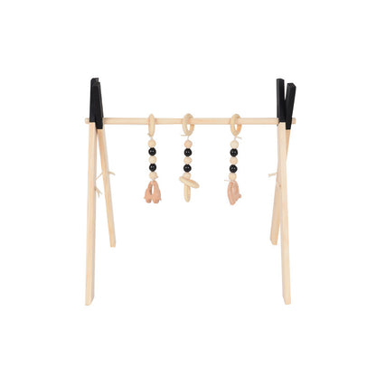 Nordic Eco-Wooden Baby Play Gym & Sensory Activity Frame