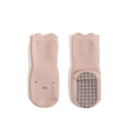 Cozy Animal Friends – Combed Cotton Terry Socks
