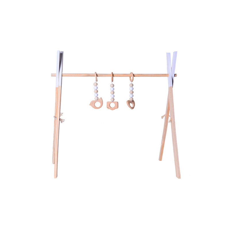 Nordic Eco-Wooden Baby Play Gym & Sensory Activity Frame