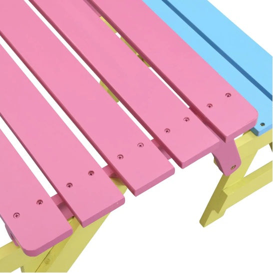 3-in-1 Multi-Functional Kids' Activity Set – Transforming Table & Bench Set