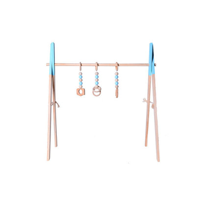 Nordic Eco-Wooden Baby Play Gym & Sensory Activity Frame