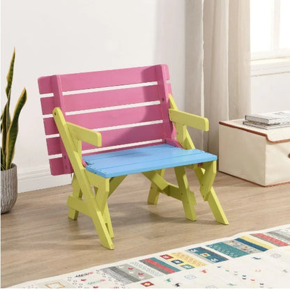 3-in-1 Multi-Functional Kids' Activity Set – Transforming Table & Bench Set
